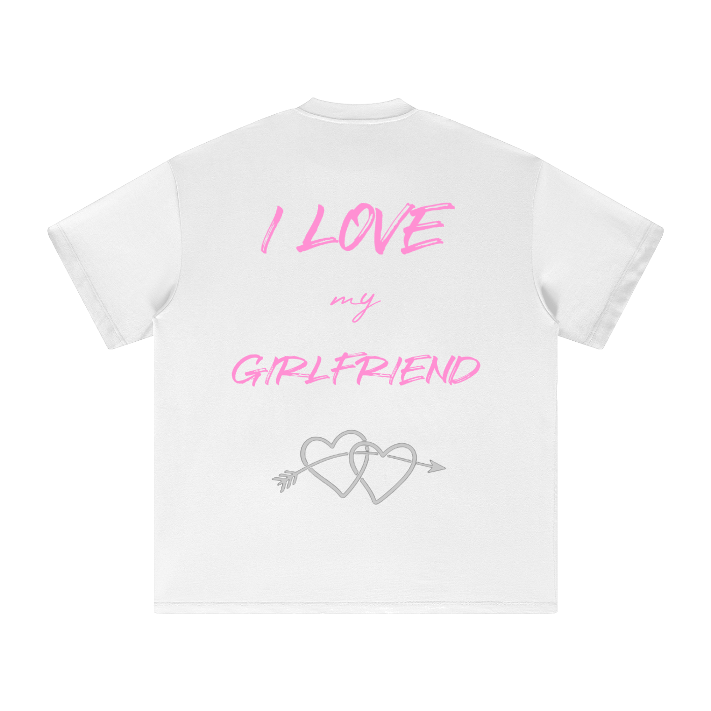 "i love my girlfriend" HEAVYWEIGHT TEE