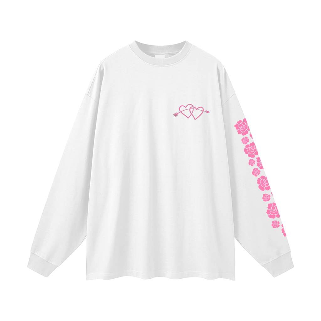 MEN'S FLOWER-PRINT LONG SLEEVE