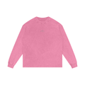 MEN'S ACID WASH PINK LONG SLEEVE
